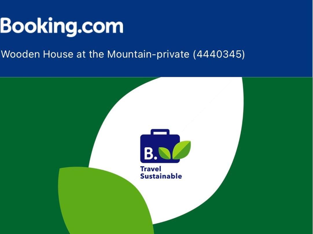 Wooden House At The Mountain-Private Guest House Paranimfoi ภายนอก รูปภาพ